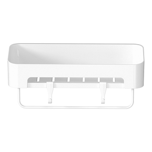 卫生间置物架厕所洗手间架子壁挂式收纳架免打孔挂墙上浴室收纳架