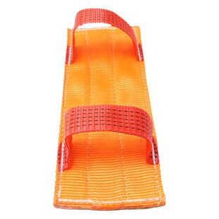 扁平吊装带保护套防割耐磨钢板专用棱角防护起重吊带绳保护套垫布