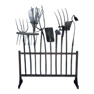 民俗老物件老农具摆件装饰木耙土搂铁锹扁担农庄影视道具农场农耕