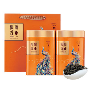 凤凰单丛茶蜜兰香浓香型潮州单枞乌岽高山鸭屎香春茶叶礼盒装500g