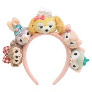 创意达菲熊星黛露发箍可爱玲娜贝儿五宝发卡卖萌拍照头箍乐园头饰