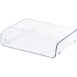 学科分类收纳盒学生桌面书本架书立资料文件可叠加多层置物整理架