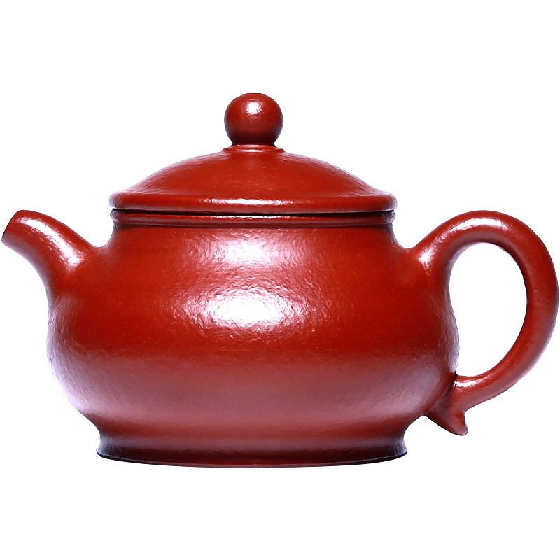宜兴紫砂壶国工原矿大红袍系列纯全手工泡茶壶茶具套装 潘壶