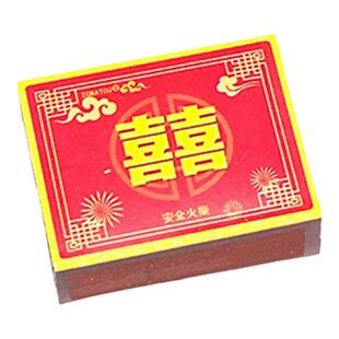 家用老式火柴洋火双喜结婚乔迁用户外点火点烟100盒安全复古火材
