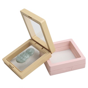 防氧化透明Pe膜首饰盒塑封膜饰品收纳盒耳环项链文玩薄膜展示盒