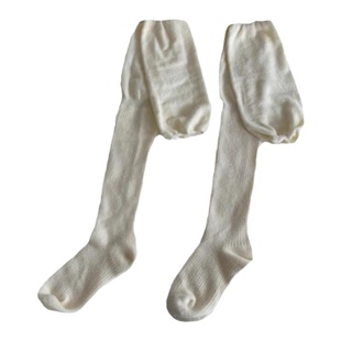 过膝袜子女春秋季长筒加长薄绒防滑保暖袜套护腿配靴子冬季堆堆袜