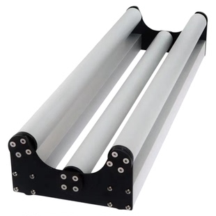 重型广告放纸架材料托架卷材放料架拉料架收料架称重铝合金不锈钢