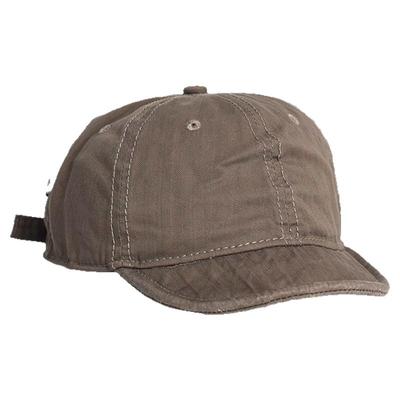 美式工装短檐帽复古软檐鸭舌帽潮