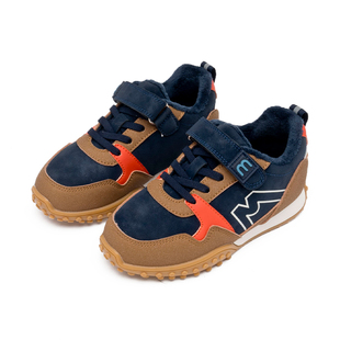 M1M2西班牙童鞋冬季儿童阿甘鞋二棉鞋休闲百搭男童女童防滑运动鞋