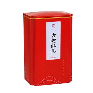 云南古树晒红茶老树茶花果香春茶叶罐装工夫茶大叶茶150g可冷泡