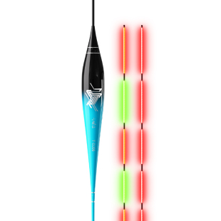 小凤仙超细尾夜光漂咬钩变色高灵敏鲫鱼漂日夜两用浮漂电子漂鱼漂