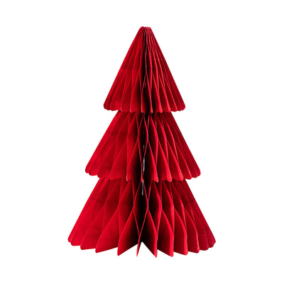 圣诞节装饰纸质蜂窝折叠挂件摆件