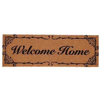 WELCON欢迎回家防滑椰棕门垫