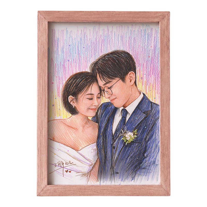 结婚纪念日礼物周年女朋友生日老婆女生男照片定制画情侣七夕相册
