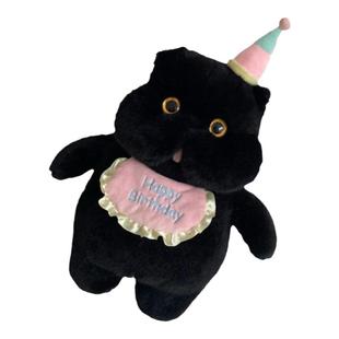 PASSGIRL原创玩偶猫咪加菲睡觉安抚抱枕生日礼物公仔可爱毛绒玩具