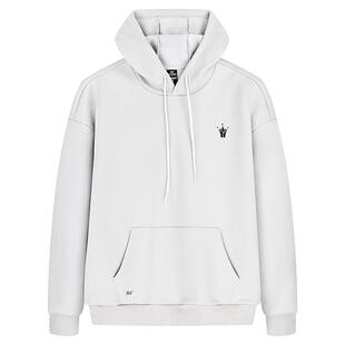 361连帽运动卫衣男约基奇冬季男士宽松投篮服加绒保暖运动上衣