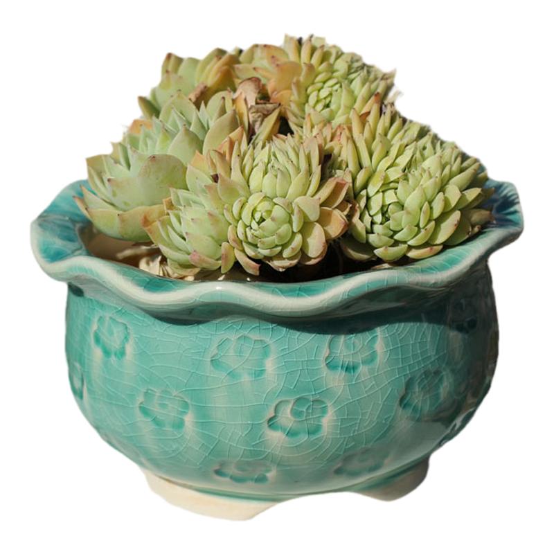 粗陶花盆小清新新品促销