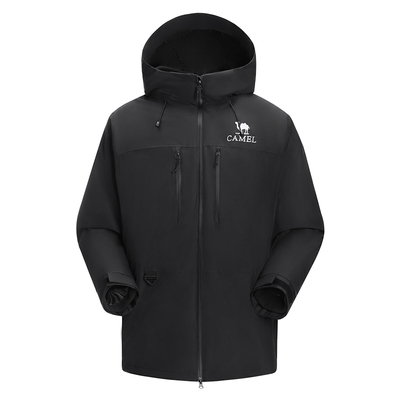 骆驼腾云PRO冲锋衣男女三合一外套春秋抓绒加厚户外防水登山服装