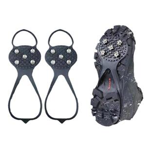 雪鞋底形爪钉防滑轻便葫芦冰面齿户外套鞋雪地鞋五防滑冰爪防滑链