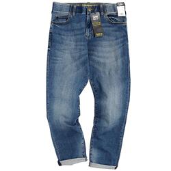 Lee微弹水洗潮牌宽松百搭牛仔裤