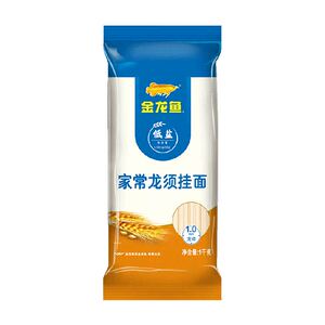 冲奥超级桶金龙鱼家常龙须面挂面面条1kg*2包