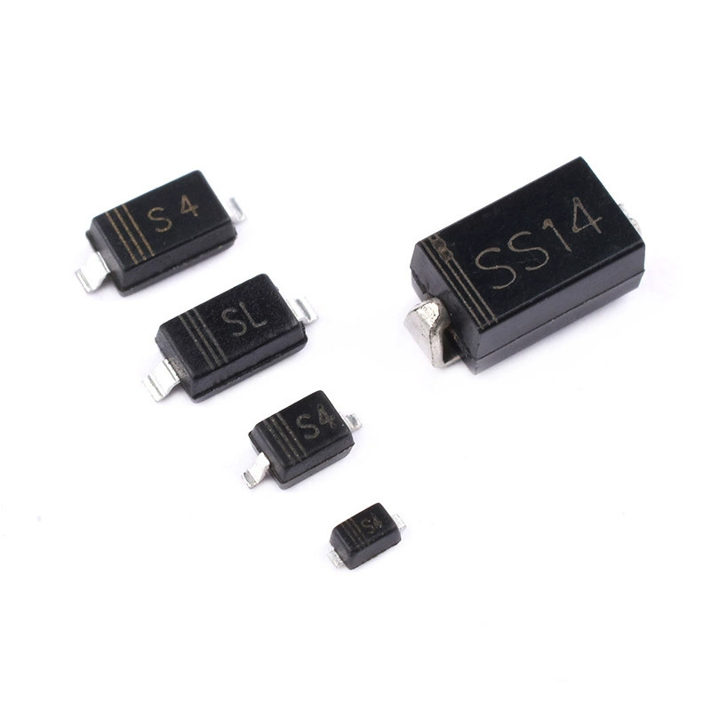 SS12/14/34/54贴片1N5817 5819 5822 5824SMB肖特基整流二极管SMA