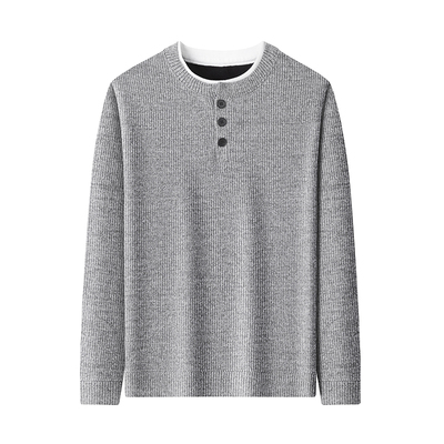 时尚潮流男士设计感加绒卫衣