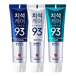 【自营】麦迪安93牙膏韩国爱茉莉美迪安洁白牙齿去渍防蛀清新口气