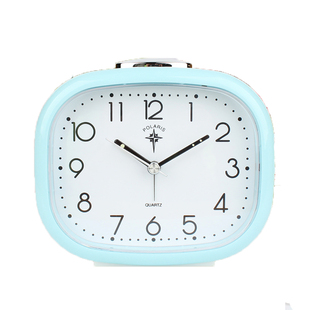 北极星音乐闹钟静音带夜灯灯床头钟创意学生台钟懒人时尚卧室闹表