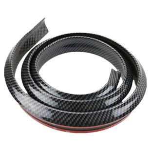 汽车改装碳纤维尾翼通用顶翼免打孔定风翼碳纤纹尾翼碳纤维小尾翼