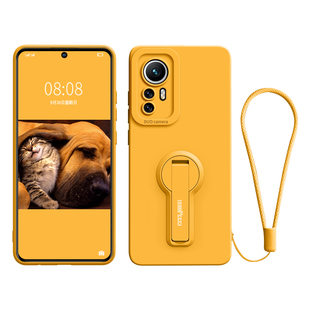 适用于小米12手机壳12x女12s新款12Pro带支架男12sPro硅胶超薄12sultra镜头全包软防摔su的挂绳12外壳u保护套