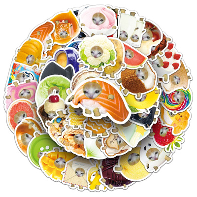 水果小动物可爱娃娃贴纸咕卡装饰