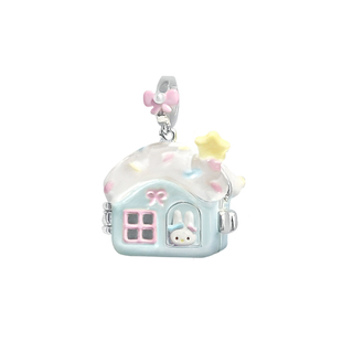 新品!marshmellow珠宝商店奶油甜品屋 925镀银项链吊坠女款原创