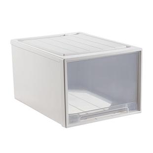 加厚塑料抽屉式收纳柜透明衣柜衣服整理箱储物箱家用衣物收纳柜子