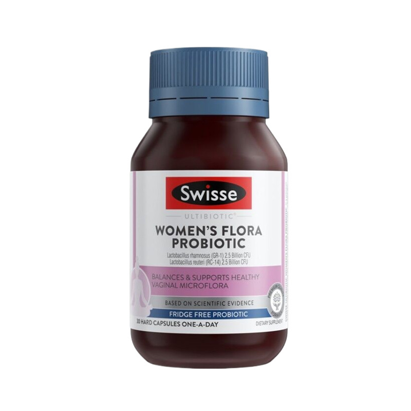 进口Swisse女性益生菌胶囊30粒