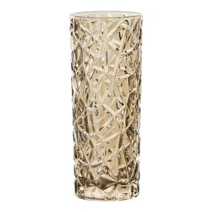 轻奢高级感透明玻璃花瓶客厅摆件插花水培桌面饰品富贵竹专用花器