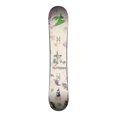 THIRTYTWO/32 W27 Middle Earth系列 多用途单板滑雪板 软硬适中