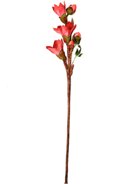 手感仿真木棉花客厅落地装饰摆件