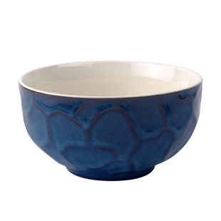 家用汤碗米饭碗创意复古石纹陶瓷碗燕麦粥碗早餐碗精致小碗牛奶碗