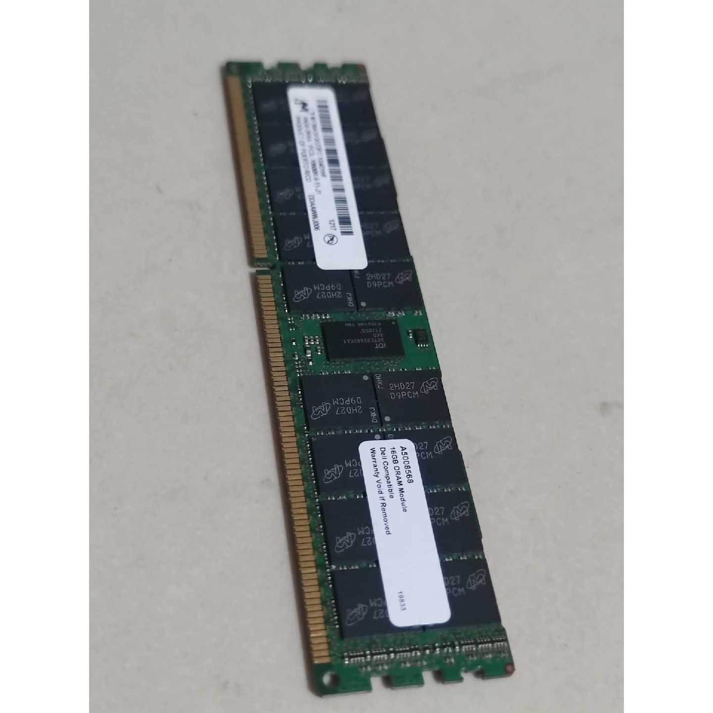 镁光16GDDR32Rx4服务器内存条PC3L10