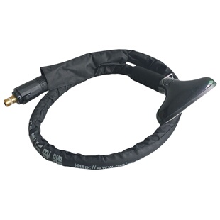 麦尔挂烫机配件蒸汽导气管原装铜接口不锈钢面板双层隔热喷汽软管