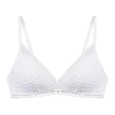 68无钢圈聚拢蕾丝内衣上托文胸罩
