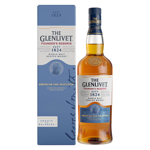 格兰威特(ThE GLENLIVET)1824创始人甄选苏格兰威士忌700mL单支
