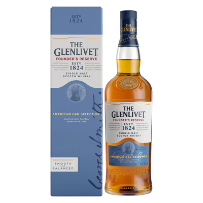 格兰威特(ThE GLENLIVET)1824创始人甄选苏格兰威士忌700mL单支