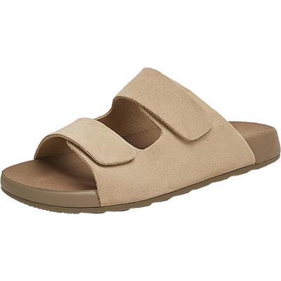 百思图2025夏季新款商场同款简约休闲勃肯鞋平跟女拖鞋A6412BT5