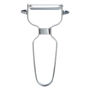 【自营】霜山不锈钢削皮刀厨房用水果削皮器锯齿形果蔬土豆刨皮刀