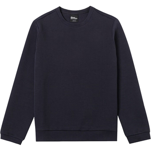 Jack wolfskin/狼爪正品新款男女款宽松长袖卫衣A62282-C0413