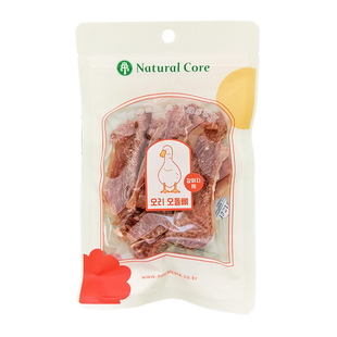 出口韩国狗狗零食Natural Core宠物食品纯鸡鸭肉鸭软骨磨牙小型犬