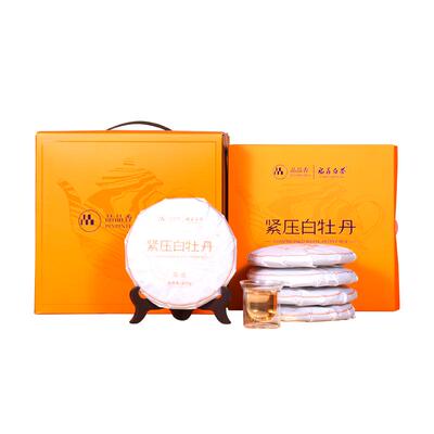 品品香白茶白牡丹5饼装1250g