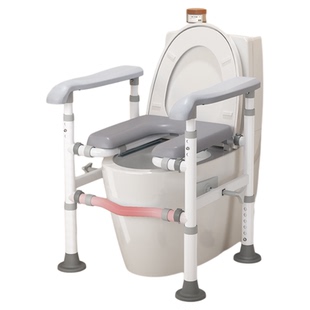 马桶增高器坐便加高器扶手架子老人家用坐便椅升高器移动洗澡椅凳